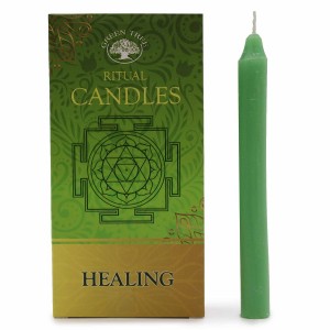 Spell Candles Πράσινο 10 τεμάχια
